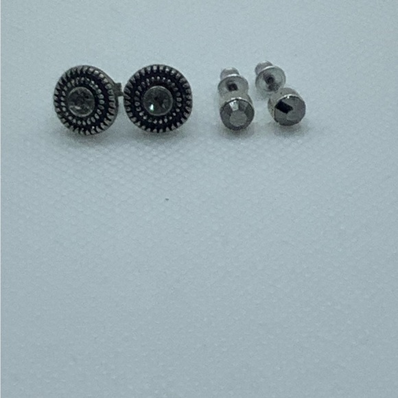 Two Pairs of Stud Earrings ( 3 for $15 ) - Picture 1 of 2